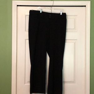 LB Black dress pants wide leg -